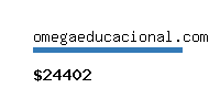 omegaeducacional.com Website value calculator