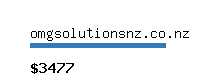 omgsolutionsnz.co.nz Website value calculator