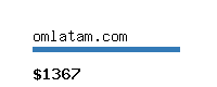 omlatam.com Website value calculator