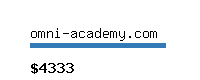 omni-academy.com Website value calculator