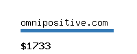 omnipositive.com Website value calculator