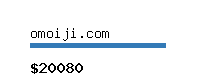 omoiji.com Website value calculator