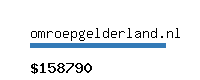 omroepgelderland.nl Website value calculator