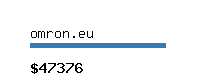 omron.eu Website value calculator