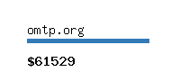 omtp.org Website value calculator