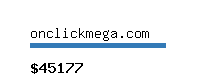 onclickmega.com Website value calculator