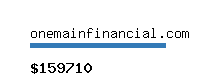 onemainfinancial.com Website value calculator