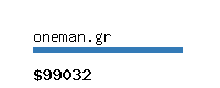 oneman.gr Website value calculator