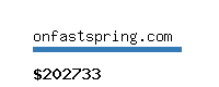 onfastspring.com Website value calculator