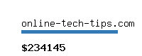 online-tech-tips.com Website value calculator