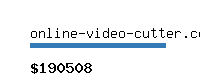 online-video-cutter.com Website value calculator