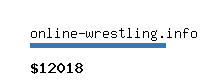 online-wrestling.info Website value calculator