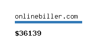 onlinebiller.com Website value calculator