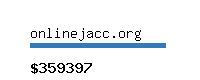 onlinejacc.org Website value calculator