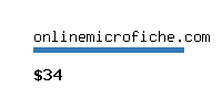 onlinemicrofiche.com Website value calculator