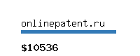 onlinepatent.ru Website value calculator