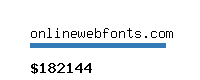 onlinewebfonts.com Website value calculator