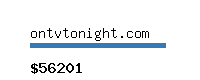 ontvtonight.com Website value calculator