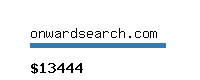 onwardsearch.com Website value calculator