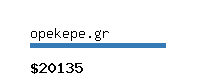 opekepe.gr Website value calculator