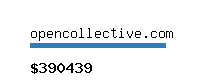 opencollective.com Website value calculator