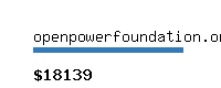 openpowerfoundation.org Website value calculator