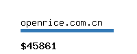 openrice.com.cn Website value calculator