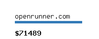 openrunner.com Website value calculator