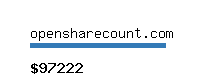 opensharecount.com Website value calculator