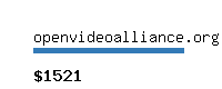 openvideoalliance.org Website value calculator