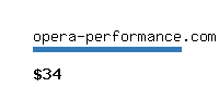opera-performance.com Website value calculator