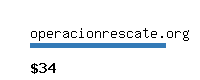 operacionrescate.org Website value calculator