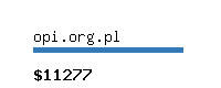 opi.org.pl Website value calculator