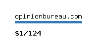 opinionbureau.com Website value calculator
