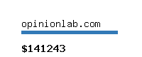 opinionlab.com Website value calculator