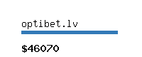 optibet.lv Website value calculator