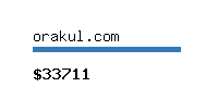 orakul.com Website value calculator