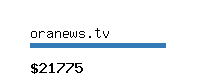 oranews.tv Website value calculator