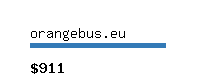 orangebus.eu Website value calculator