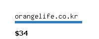 orangelife.co.kr Website value calculator