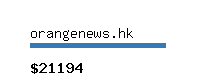 orangenews.hk Website value calculator