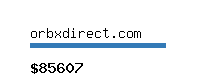orbxdirect.com Website value calculator