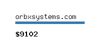 orbxsystems.com Website value calculator