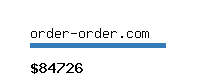 order-order.com Website value calculator