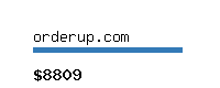 orderup.com Website value calculator