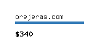 orejeras.com Website value calculator