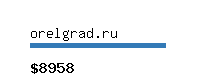 orelgrad.ru Website value calculator
