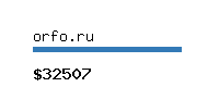 orfo.ru Website value calculator