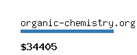 organic-chemistry.org Website value calculator