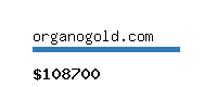 organogold.com Website value calculator